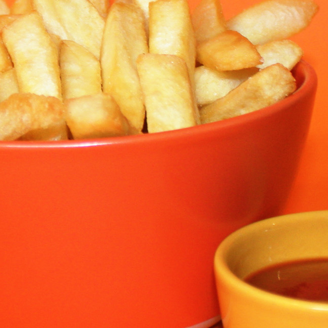 Straight cut fries from Community Burgers